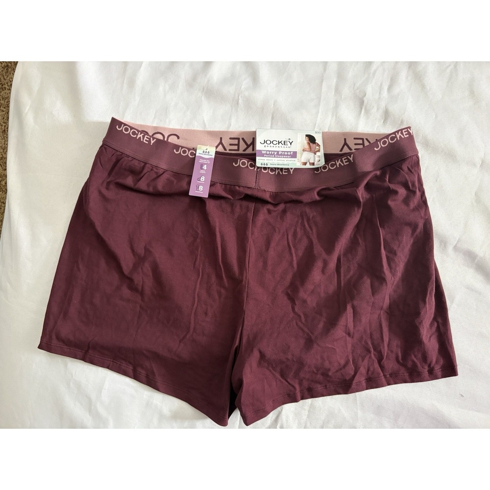 NEW Jockey Generation Worry Proof Heavy Absorbency Period Panty Shorts  Size XL